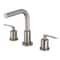 Kingston Brass FSC8958SVL Widespread Bathroom Faucet with Brass Pop-Up, Brushed Nickel FSC8958SVL - alternate 1